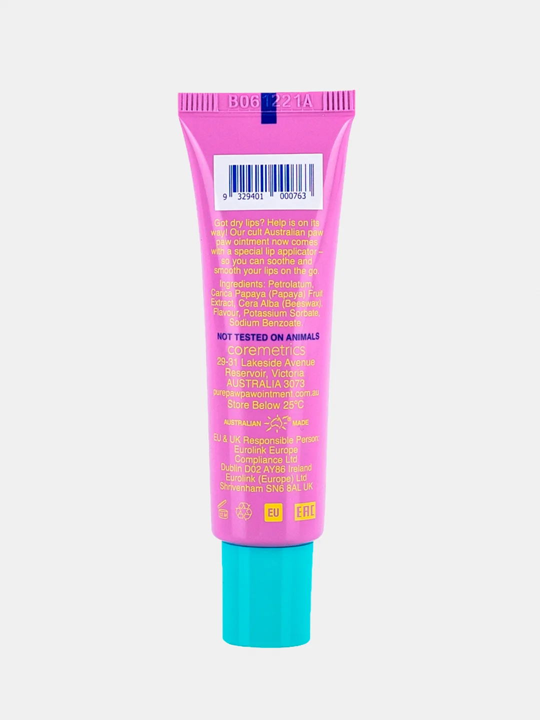 Pure paw paw бальзам для губ с ароматом (Австралия) , 15 г