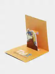 Оливковый открытка с дополнительным элементом