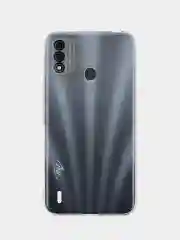 Прозрачный силиконовый чехол КАРТОФАН для Itel A48 с бортиком вокруг камер и защитой от прилипания