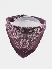Шоколадный ошейник-бандана для кошек и собак