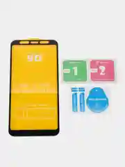 Черный защитное стекло на Xiaomi Redmi 5 Plus