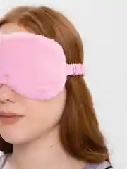 Бежевый меланж маска для сна