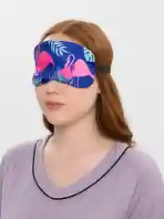 Багровый маска для сна