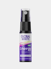 Спрей для полости рта освежающий Energy со вкусом корицы Global White, 15 мл
