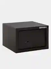 Сейф мебельный BRABIX SF-170KL (в170*ш260*г230мм), ключевой замок, черный, 291142