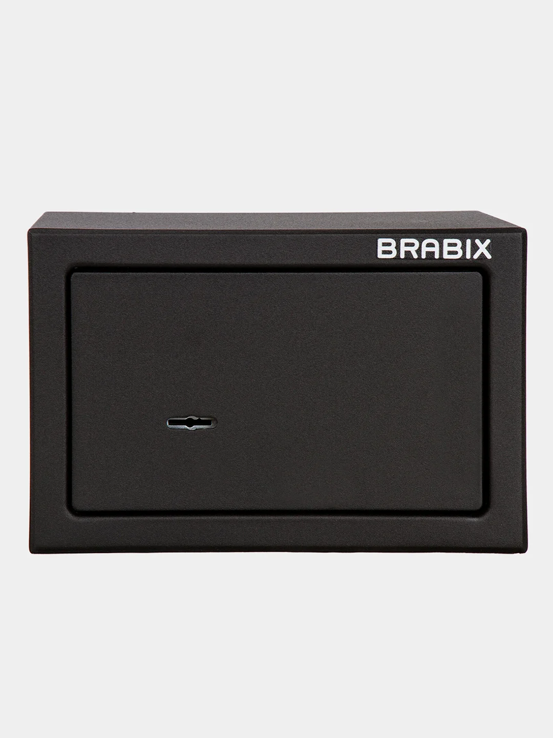 Сейф мебельный BRABIX SF-170KL (в170*ш260*г230мм), ключевой замок, черный, 291142