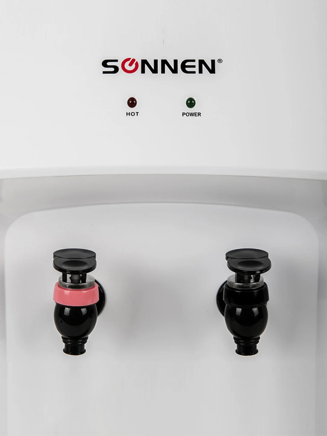 Кулер-водонагреватель SONNEN TSH-02T, без охлаждения, настольный, 2 крана, белый, 455412