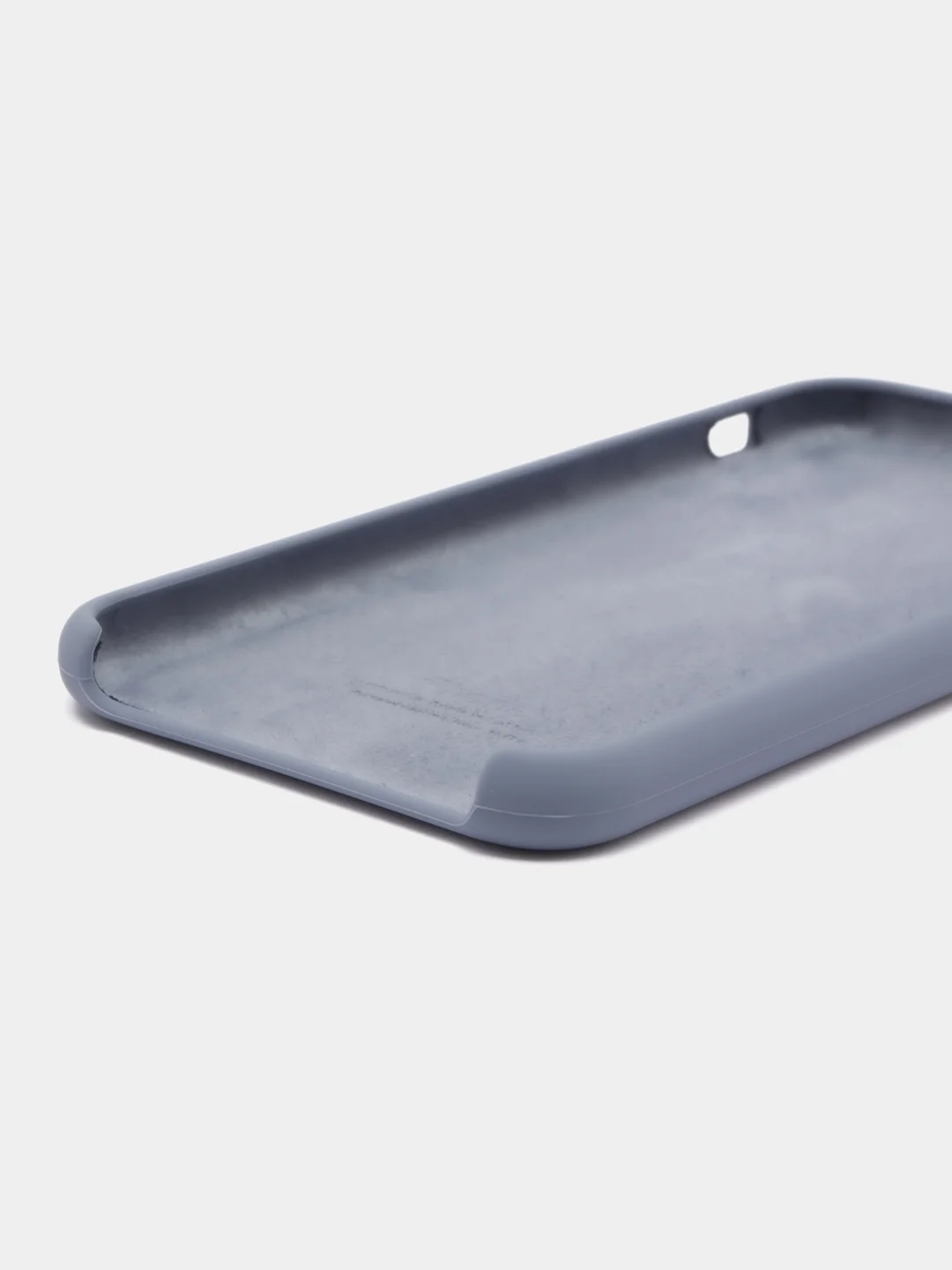 Синий меланж чехол Silicone Case для iPhone 7 / 8 / SE 2020, 11