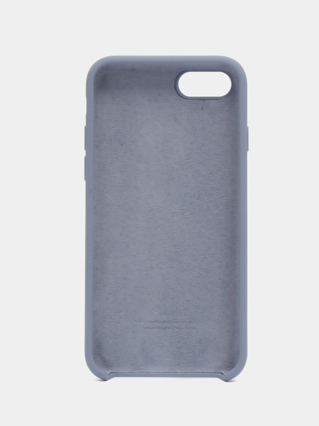 Синий меланж чехол Silicone Case для iPhone 7 / 8 / SE 2020, 11