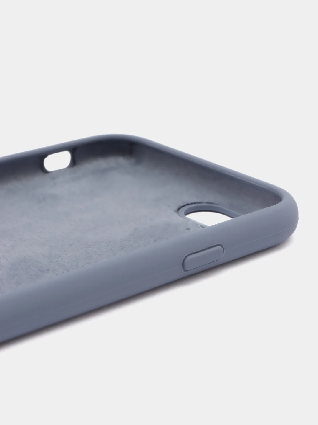 Синий меланж чехол Silicone Case для iPhone 7 / 8 / SE 2020, 11