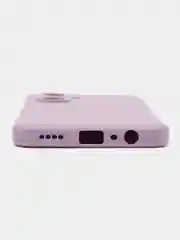 Лавандовый чехол для Realme C30, C31, C33, C35, силиконовый, с микрофиброй внутри