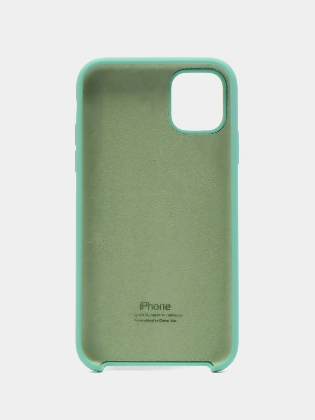 Мятный чехол Silicone Case для iPhone 7 / 8 / SE 2020, 11