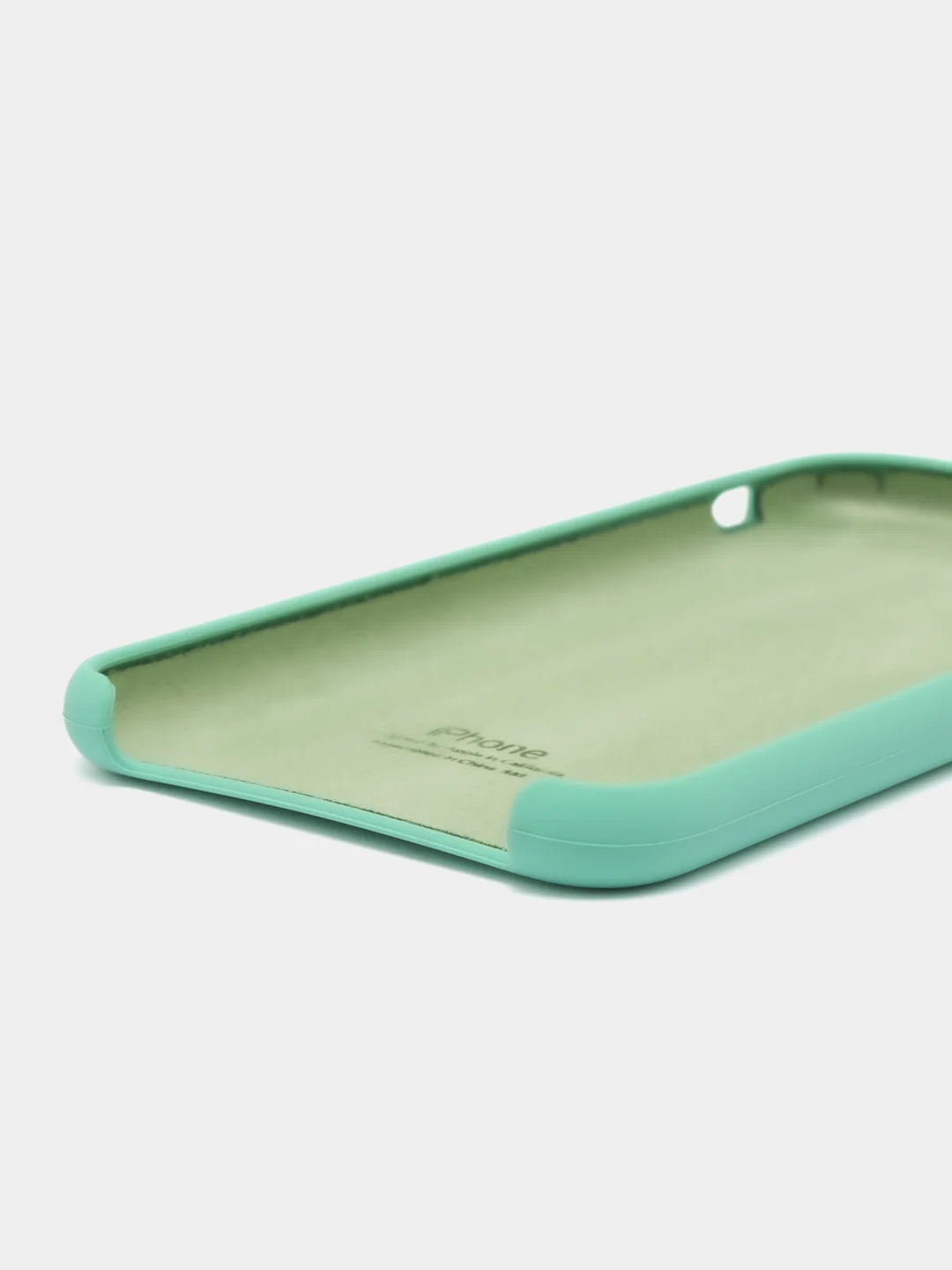 Мятный чехол Silicone Case для iPhone 7 / 8 / SE 2020, 11