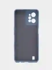 Синий чехол для Realme C30, C31, C33, C35, силиконовый, с микрофиброй внутри