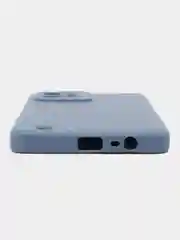 Синий чехол для Realme C30, C31, C33, C35, силиконовый, с микрофиброй внутри