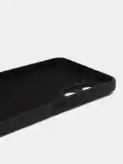 Черный чехол для Realme C30, C31, C33, C35, силиконовый, с микрофиброй внутри