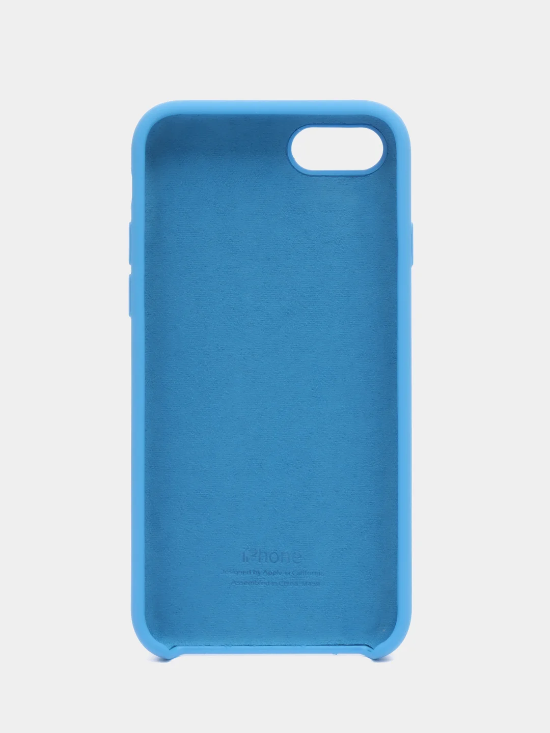 Голубой чехол Silicone Case для iPhone 7 / 8 / SE 2020, 11