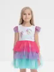Индиго платье для девочек празднечное, новогоднее