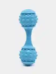 Синий игрушка для собак, резиновая гантель, 15 х 5х 5 см