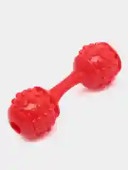 Красный игрушка для собак, резиновая гантель, 15 х 5х 5 см