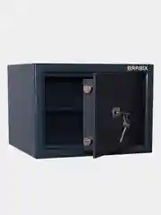 Сейф BRABIX (в260*ш360*г290мм13кг), ключ. замок+полка, крепление к стене, полу, 291165
