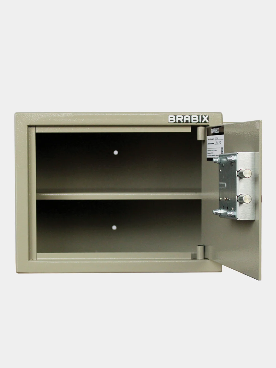 Сейф мебельный BRABIX D-24m (в240*ш310*г260мм7кг), ключевой замок, крепл. к стене, 291162