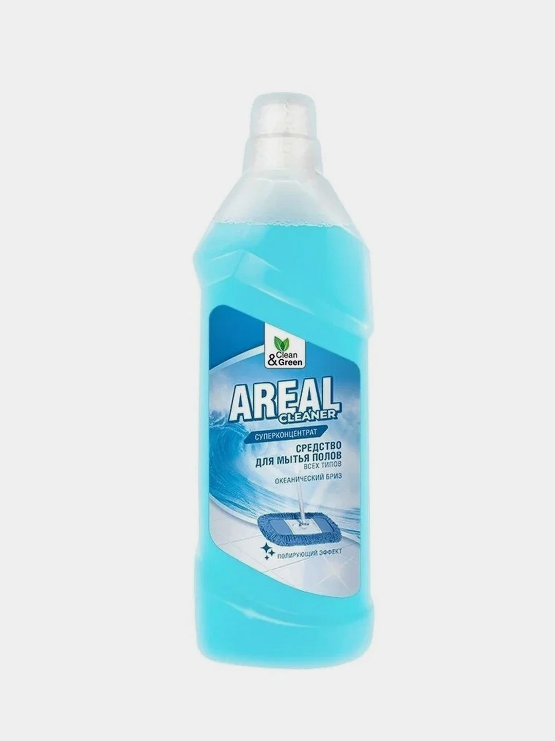Средство для мытья пола Areal "Океанический бриз" (концентрат) 1 л. Clean&Green