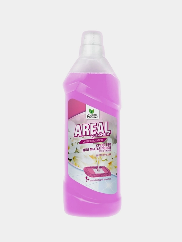 Средство для мытья пола Areal "Фрезия" (концентрат) 1 л. Clean&Green