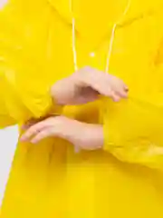 Желтый плащ-дождевик, детский