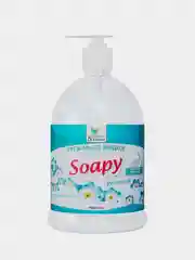 Крем-мыло жидкое "Soapy" Premium "альпийский луг" увлажняющее с дозатором 500 мл