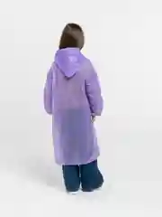 Фиолетовый плащ-дождевик, детский