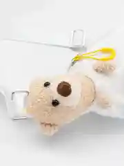 Белый сумка поясная детская, сумка бананка