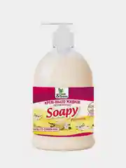 Крем-мыло жидкое "Soapy" Premium "ваниль со сливками" увлажняющее с дозатором 500 мл