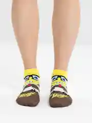 Шоколадный носки "Губка Боб Квадратные Штаны" (Sponge Bob Square Pants), унисекс