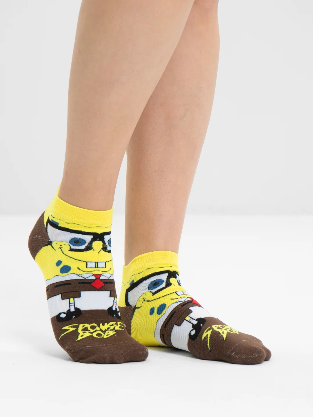 Шоколадный носки "Губка Боб Квадратные Штаны" (Sponge Bob Square Pants), унисекс