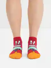 Алый носки "Губка Боб Квадратные Штаны" (Sponge Bob Square Pants), унисекс