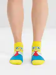 Лимонный носки "Губка Боб Квадратные Штаны" (Sponge Bob Square Pants), унисекс