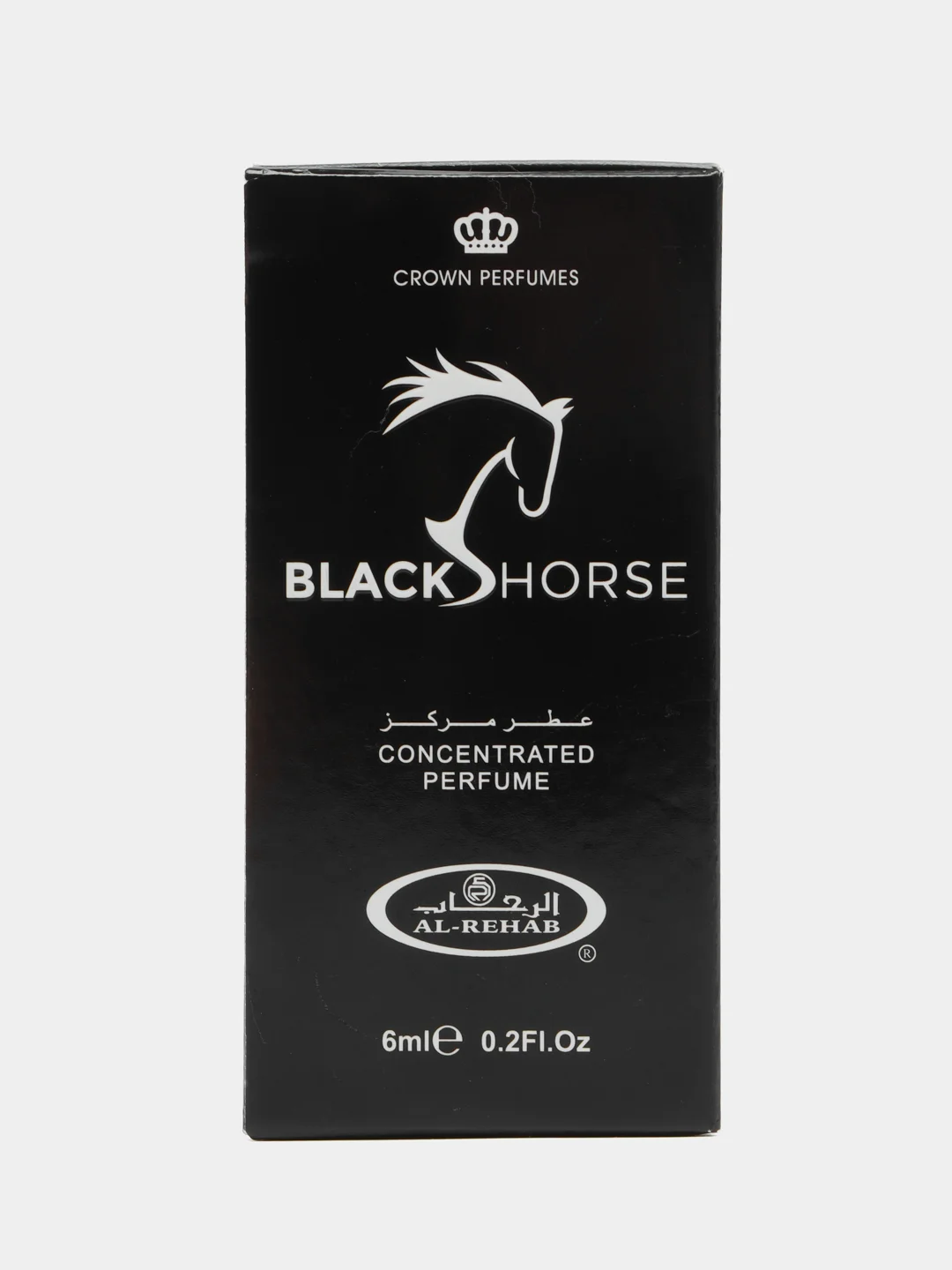 Aрабские масляные духи Al Rehab, "Аль Рехаб", Black Horse, "Черная лошадь", унисекс, парфюм, 6 мл