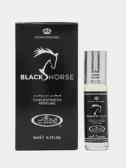 Aрабские масляные духи Al Rehab, "Аль Рехаб", Black Horse, "Черная лошадь", унисекс, парфюм, 6 мл