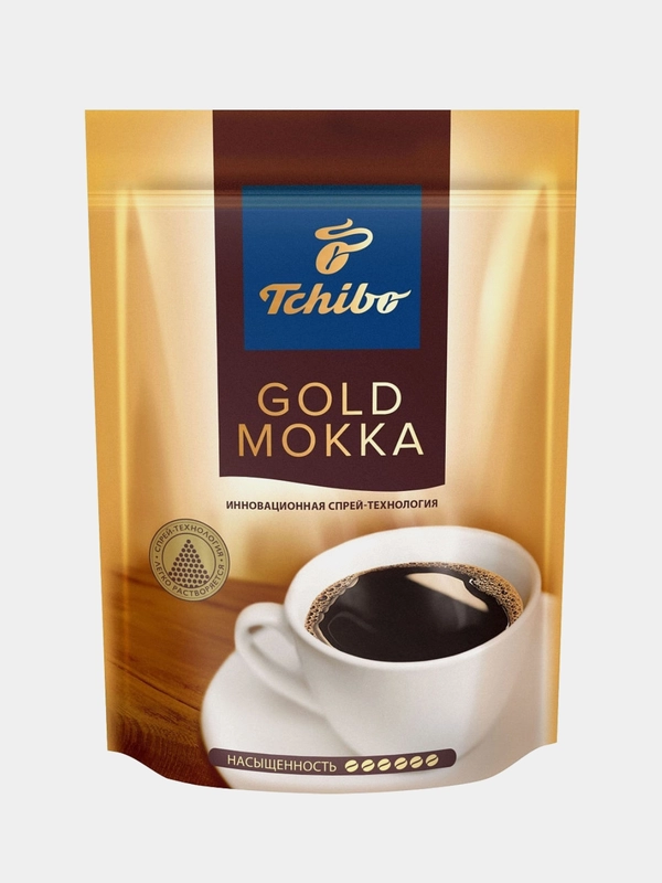Кофе растворимый Tchibo Gold Mokka, порошковый, 140г