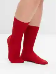 Носки с вишней однотонные