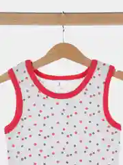 Коралловый комплект детский: майка и трусики, для девочек
