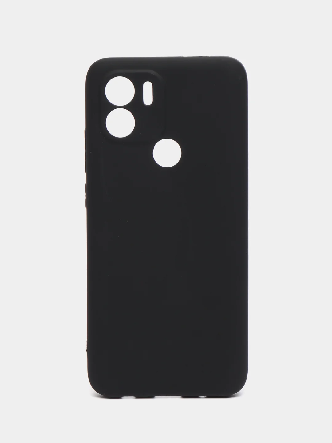 Черный чехол Xiaomi Redmi A2+ / A1+ (Plus) / Poco C51 / C50 (Редми А2+ / С51) прозрачный