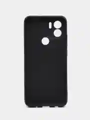 Черный чехол Xiaomi Redmi A2+ / A1+ (Plus) / Poco C51 / C50 (Редми А2+ / С51) прозрачный