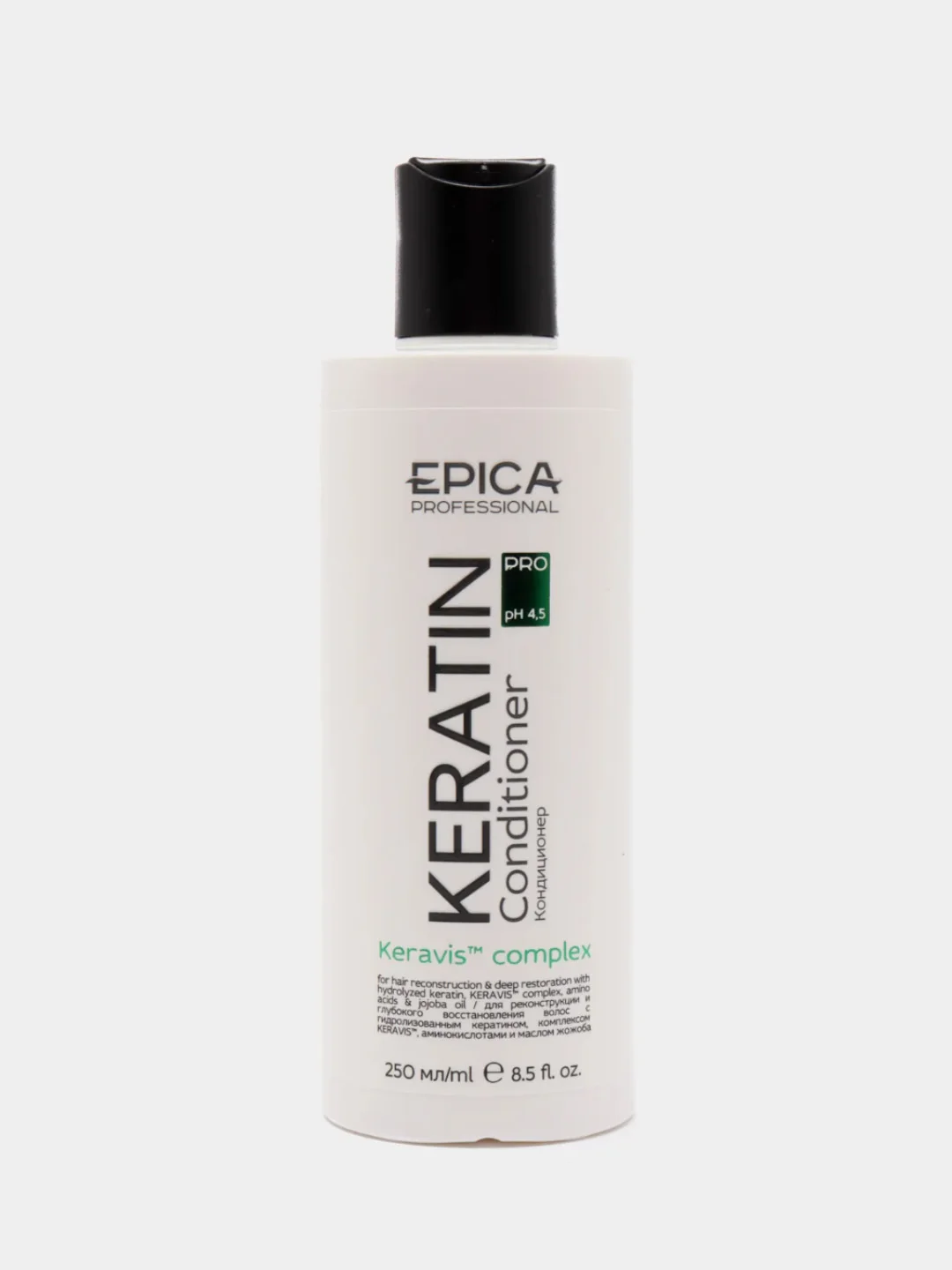 Epica Keratin PRO Кондиционер с гидролизованным кератином, KERAVIS, 250 мл