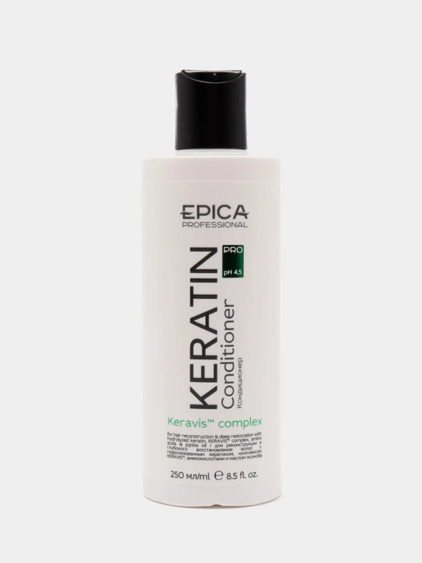 Epica Keratin PRO Кондиционер с гидролизованным кератином, KERAVIS, 250 мл