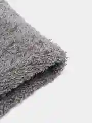 Тёмно-серый полотенце махровое кухонное, банное, для лица, ног, спортивное, детское, для волос