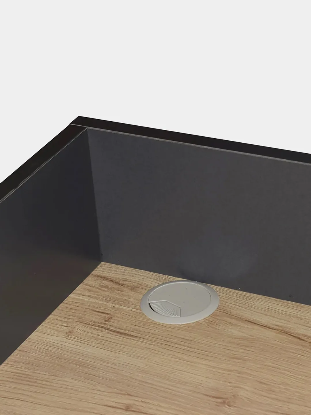 Стол на металлокаркасе BRABIX LOFT CD-007 (ш800*г500*в840мм), органайзер, 641227