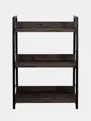 Стеллаж на металлокаркасе BRABIX LOFT SH-002 (ш600*г350*в845мм), цвет морёный дуб, 641231