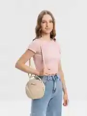 Сумка круглая, женская